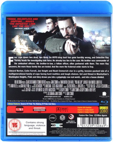 Pride and Glory (W cieniu chwały) [Blu-Ray]