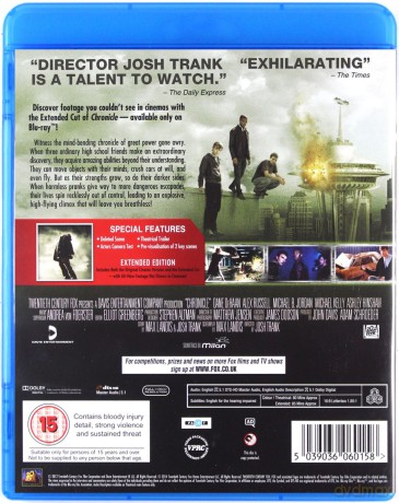 Chronicle (Kronika) [Blu-Ray]