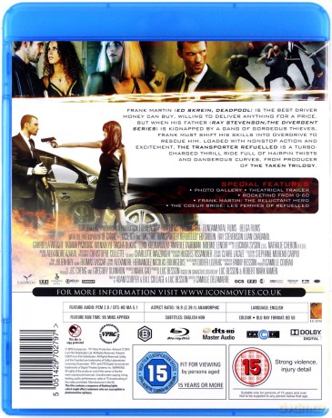 Transporter Refuelled (Transporter: Nowa moc) [Blu-Ray]