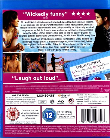 Girl Most Likely [Blu-Ray]