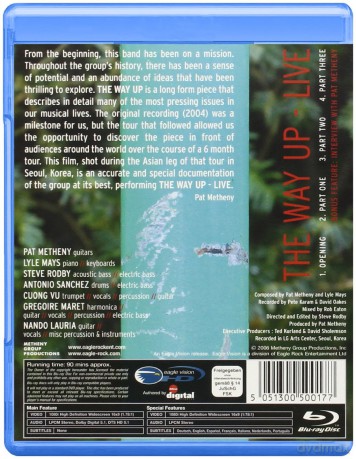 Pat Metheny Group: The Way Up Live [Blu-Ray]