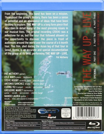 Pat Metheny Group: The Way Up Live [Blu-Ray]