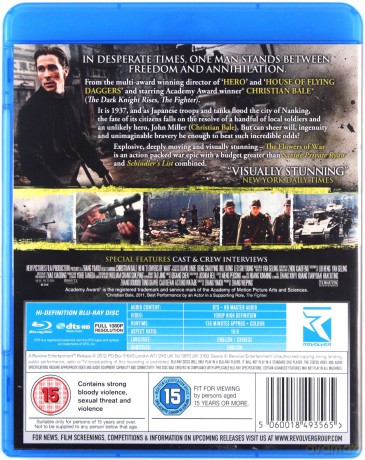 The Flowers Of War (Kwiaty wojny) [Blu-Ray]