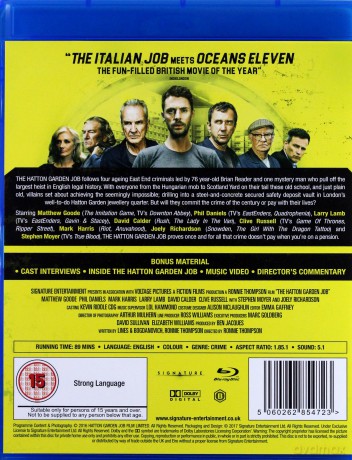 The Hatton Garden Job (Skok na Hatton Garden) [Blu-Ray]