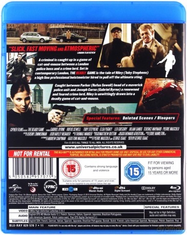 The Deadly Game [Blu-Ray]