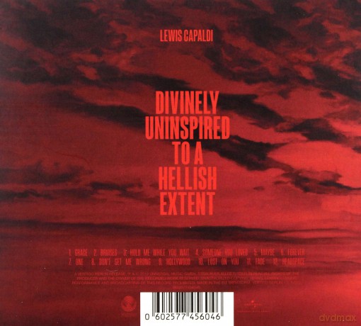 Lewis Capaldi: Divinely Uninspired To A Hellish Extent [CD]