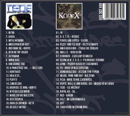 Tede: Sport/ Kodex 1 [2CD]