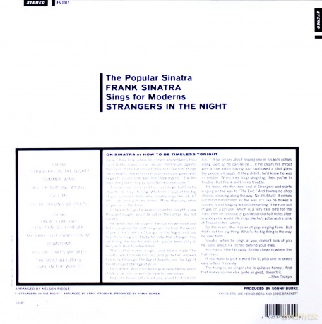 Frank Sinatra: Strangers In The Night [Winyl]