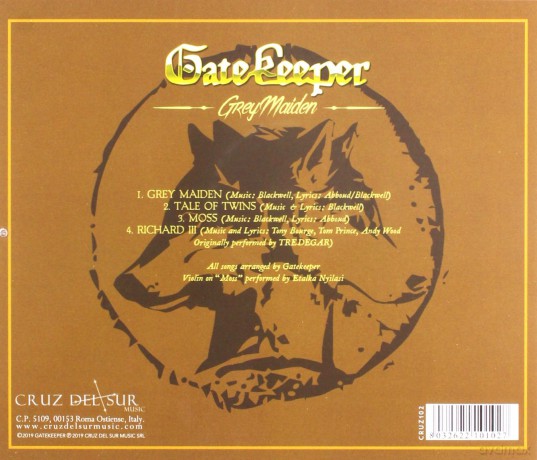 Gatekeeper: Grey Maiden [CD]