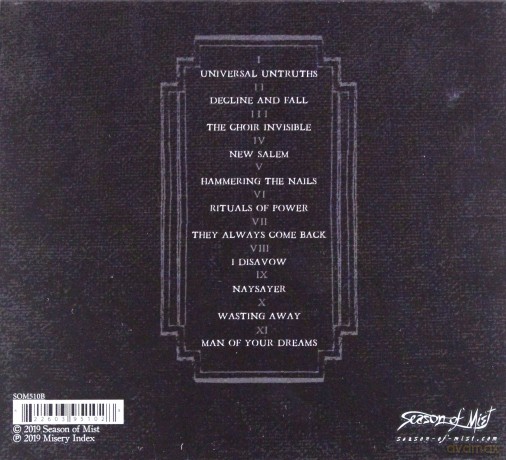 Misery Index: Rituals Of Power (Limited)[CD]