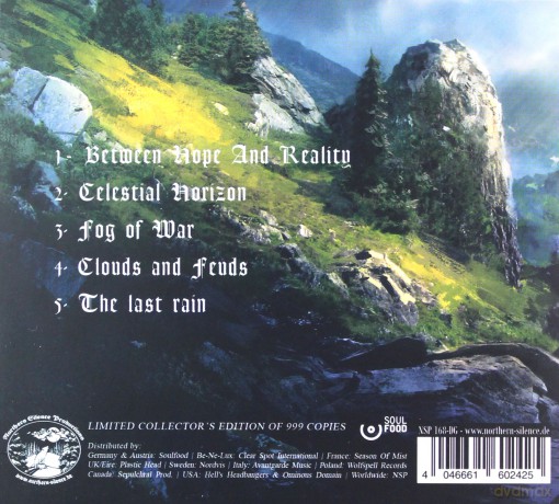Can Bardd: The Last Rain (digipack) [CD]