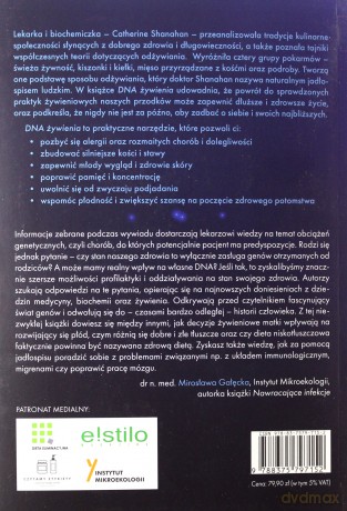 DNA żywienia. Dlaczego twoje geny kochają tradycyjne pożywienie. Cztery fundamenty naturalnego jadłospisu - Catherine Shanahan, Luke Shanahan [KSIĄŻKA]
