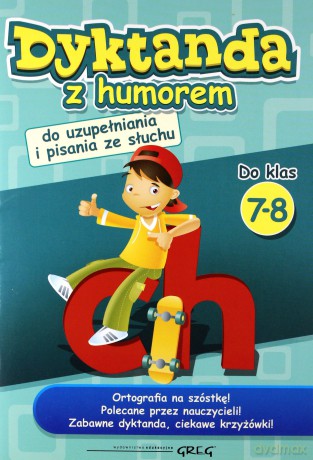 Dyktanda z humorem do klas 7-8 - Wojciech Wajda [KSIĄŻKA]
