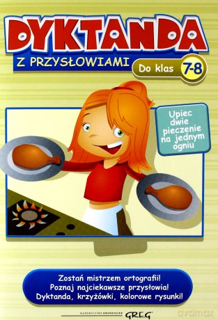 Dyktanda z przysłowiami do klas 7-8 - Wojciech Wajda [KSIĄŻKA]