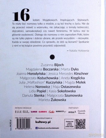 Modna Polka. Rozmowy o modzie, urodzie i życiu z polskimi ikonami stylu - Natalia Hołownia [KSIĄŻKA]
