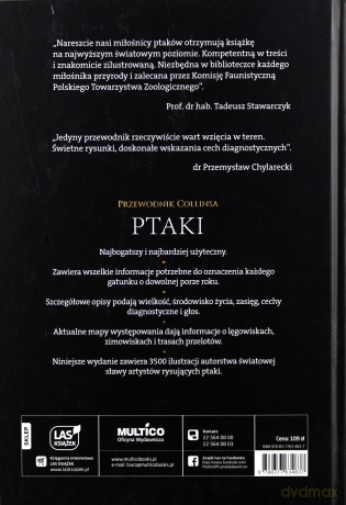 Ptaki. Przewodnik Collinsa - Lars Svensson, Killian Mullarney, Dan Zetterstrom [KSIĄŻKA]