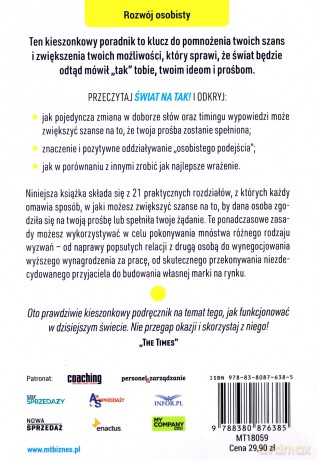 Świat na tak. Zdobywaj przyjaciół, zyskuj pewność siebie i skutecznie przekonuj innych - Robert Cialdini, Steve Martin, Noah Goldstein [KSIĄŻKA]