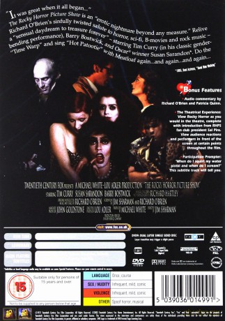 Rocky Horror Picture Show [DVD]