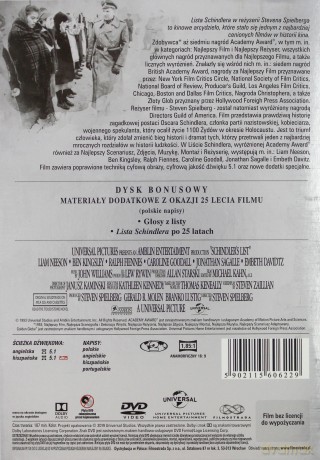 Lista Schindlera (Platinum Collection) [3DVD]