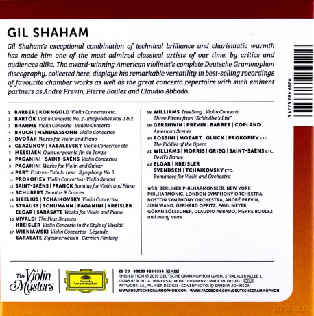 Shlomo Mintz: Complete Dg Recordings [22CD]