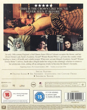 The Favourite (Faworyta) [Blu-Ray]