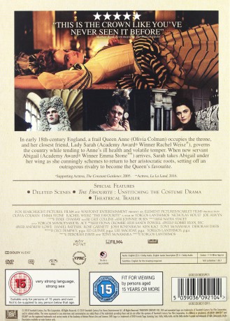 The Favourite (Faworyta) [DVD]