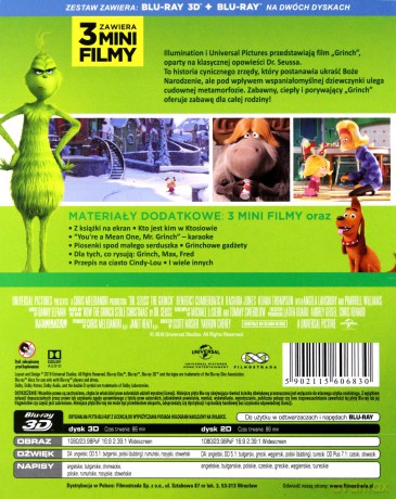Grinch [Blu-Ray 3D]+[Blu-Ray]