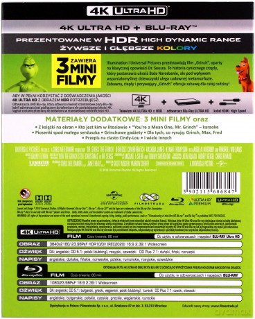 Grinch [Blu-Ray 4K]+[Blu-Ray]