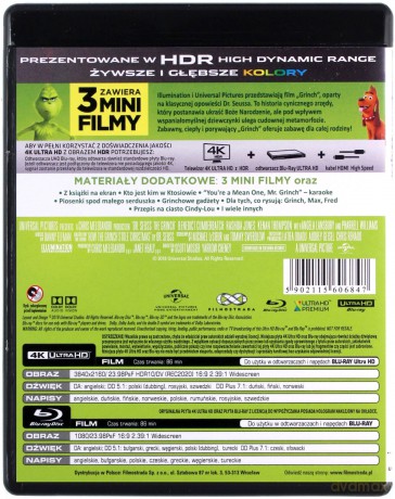 Grinch [Blu-Ray 4K]+[Blu-Ray]