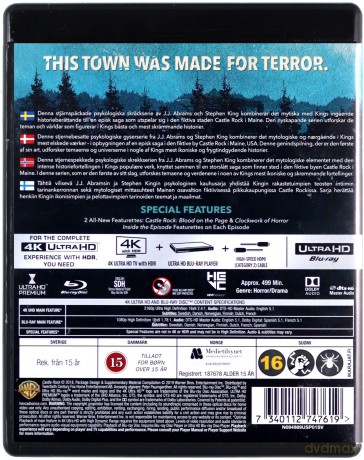 The Castle Rock Season 1 [Blu-Ray 4K]+[Blu-Ray]