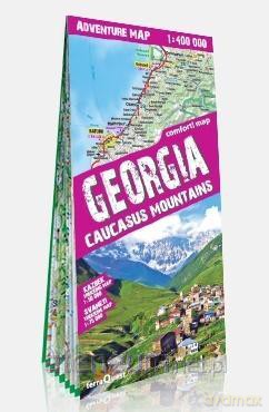 Adventure map Gruzja 1:400 000
