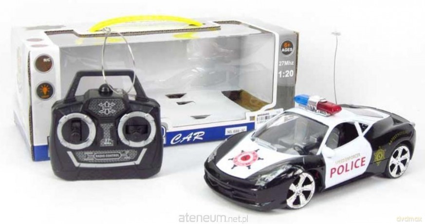 Auto policyjne na radio