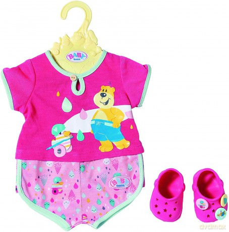 Baby born - Bath Pidżama z bucikami
