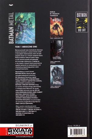 Batman Metal. Mroczne dni (Tom 1) [KOMIKS]