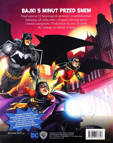 Batman. Bajki 5 minut przed snem [KSIĄŻKA]