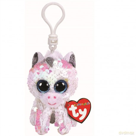 Beanie Boos Diamond - Cekinowy Jednorożec brelok