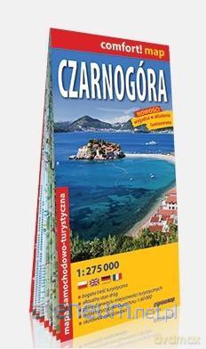 Comfort! map Czarnogóra 1:275 000