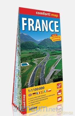 Comfort! map Francja (France) 1:1 100 000