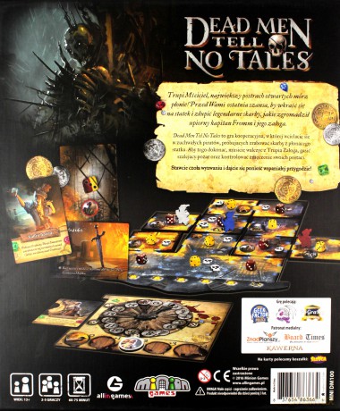 Dead Men Tell No Tales - edycja polska [GRA PLANSZOWA]