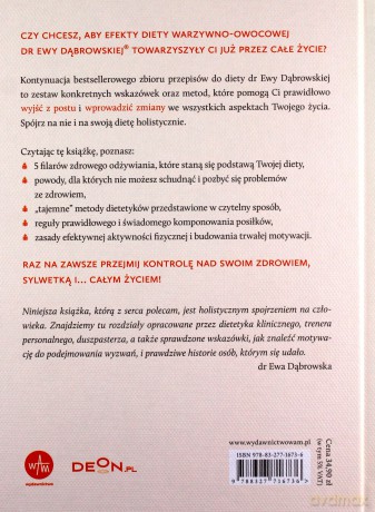 Dieta warzywno-owocowa dr Ewy Dąbrowskiej - Beata Anna Dąbrowska [KSIĄŻKA]