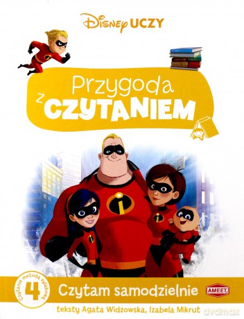 Disney Uczy. Przygoda z Czytaniem 4 Iniemamocni 2 [KSIĄŻKA]