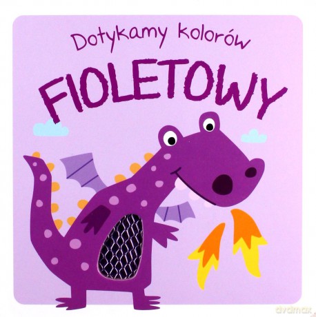 Dotykamy kolorów - Fioletowy [KSIĄŻKA]