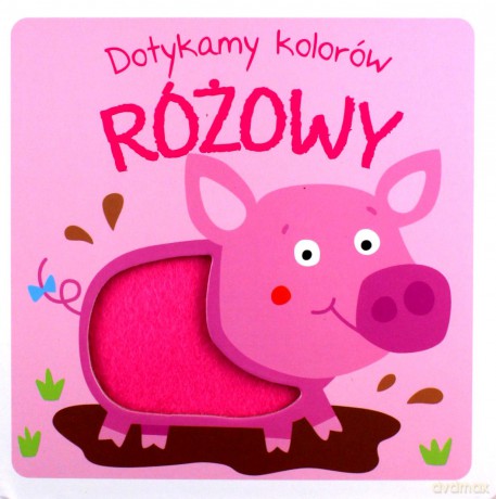Dotykamy kolorów- Różowy [KSIĄŻKA]