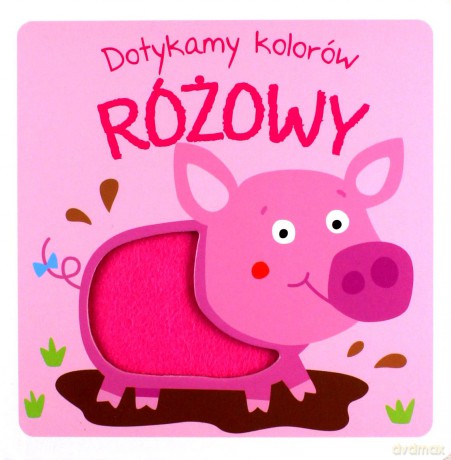 Dotykamy kolorów- Różowy [KSIĄŻKA]