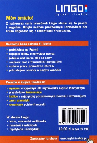 Francuski. Rozmówki z wymową i słowniczkiem - Ewa Gwiazdecka, Eric Stachurski [KSIĄŻKA]