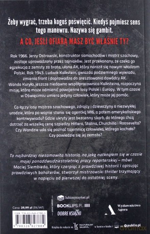 Gambit - Maciej Siembieda [KSIĄŻKA]