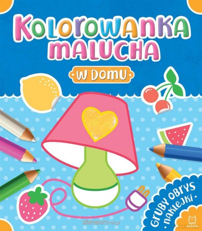 Kolorowanka malucha. W domu [KSIĄŻKA]