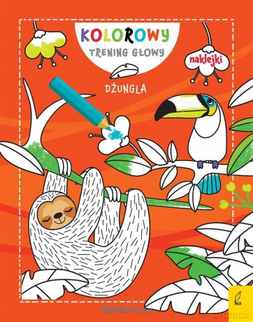 Kolorowy trening głowy. Dżungla [KSIĄŻKA]