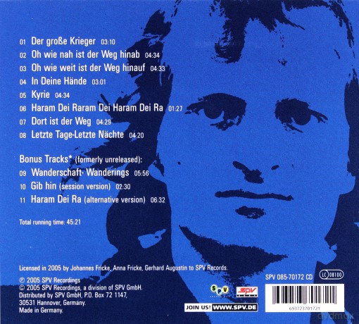 Popol Vuh: Letzte Tage-Letzte Nachte [CD]