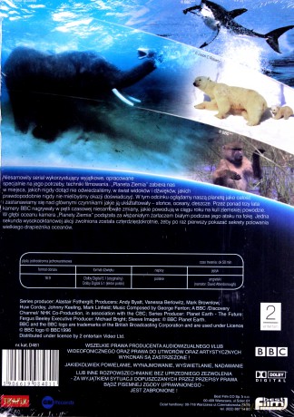 Planeta Ziemia 1: Od Bieguna do Bieguna (BBC) [DVD]